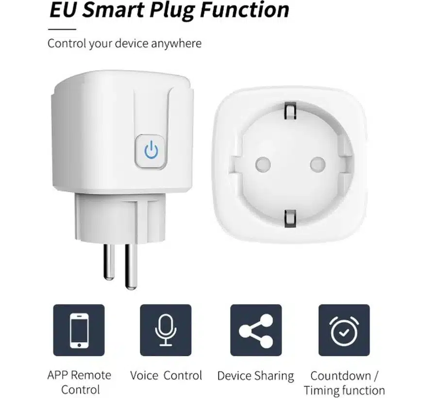 Quality Heating - wifi slimme stekker verbruiksmeter met timer functie