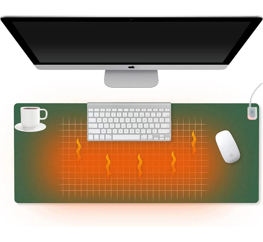 Quality Heating - verwarmde bureau onderleggen 80 x 40